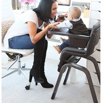 

Portable Higt Chahir Multi-function Baby Feeding Chair Kids Table and Chairs for Children with Adjustable Lift and Growth