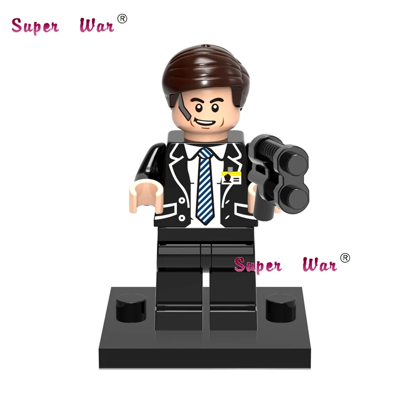 

Single Sale superhero marvel avengers Coulson Comics building blocks sets model bricks toys for children