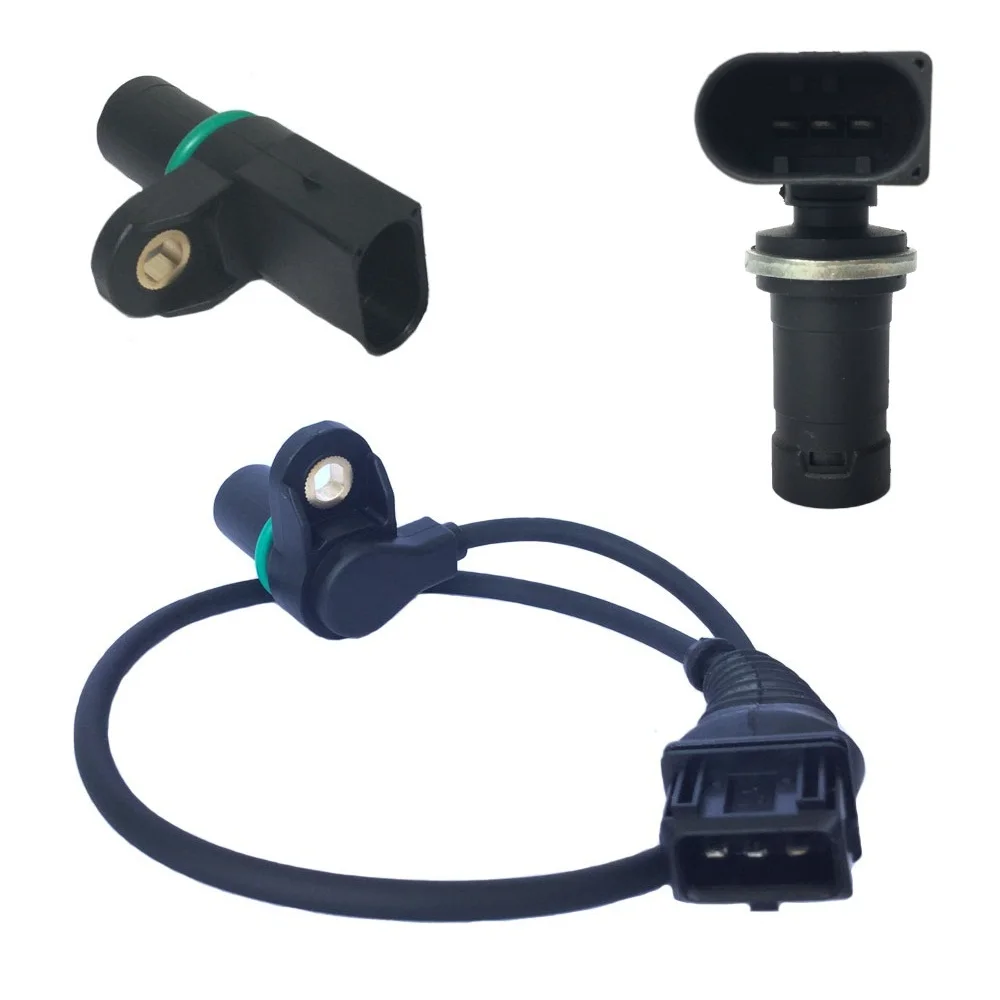 NEW INTAKE + EXHAUST CAM CAMSHAFT + CRANK POSITION SENSORS FOR BMW E46