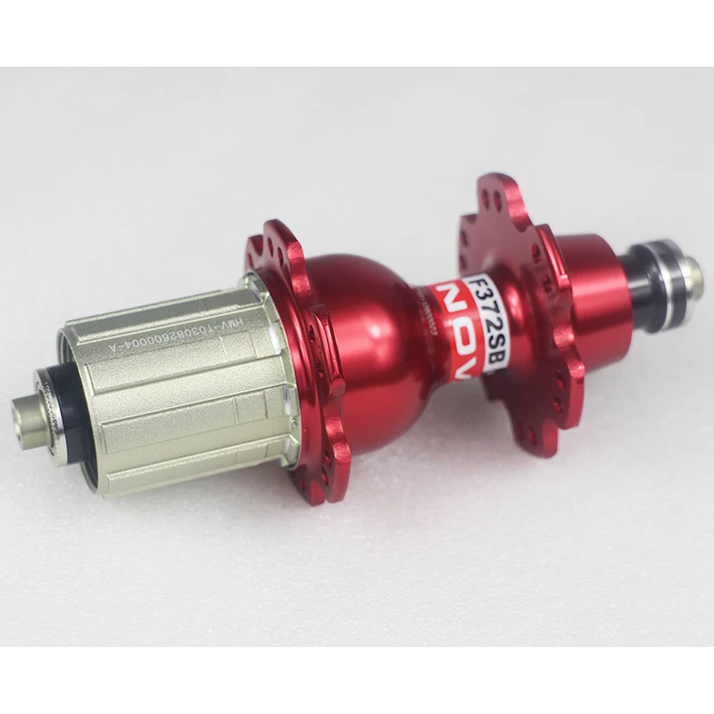 Novatec F372SB 24 Отверстия для шоссейного велосипеда Задняя Ступица 24H O.L.D. 130 мм черные