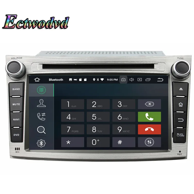 Top Ectwodvd Octa Core 4G RAM 64G ROM Android 9.0 Car Multimedia DVD Player GPS HeadUnit For Subaru Legacy/outback 2009 2010-2012 8