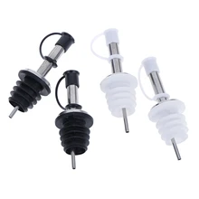 Нержавеющая сталь масло бутылочный Носик Pourer/рот с пробкой колба сухое красное Вино горшок бутылка пробковая заглушка оливковый Pourer Диспенсер 1 шт