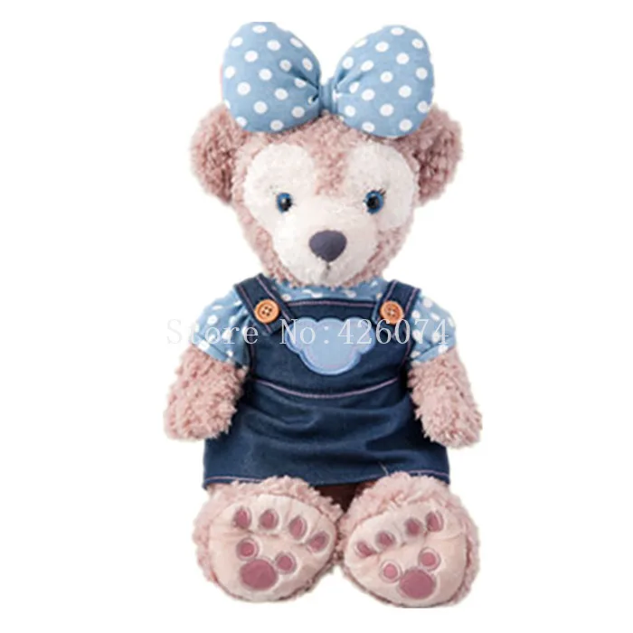Ковбой Даффи Шелли может медведь плюш для девочек Дети Мягкие животные игрушки для детей Подарки 25 см - Цвет: Shellie May