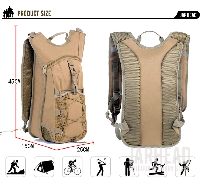 3l Тактический гидратационный рюкзак военный уличный походный рюкзак боевой тактический военный Вентилятор камуфляжные сумки для воды