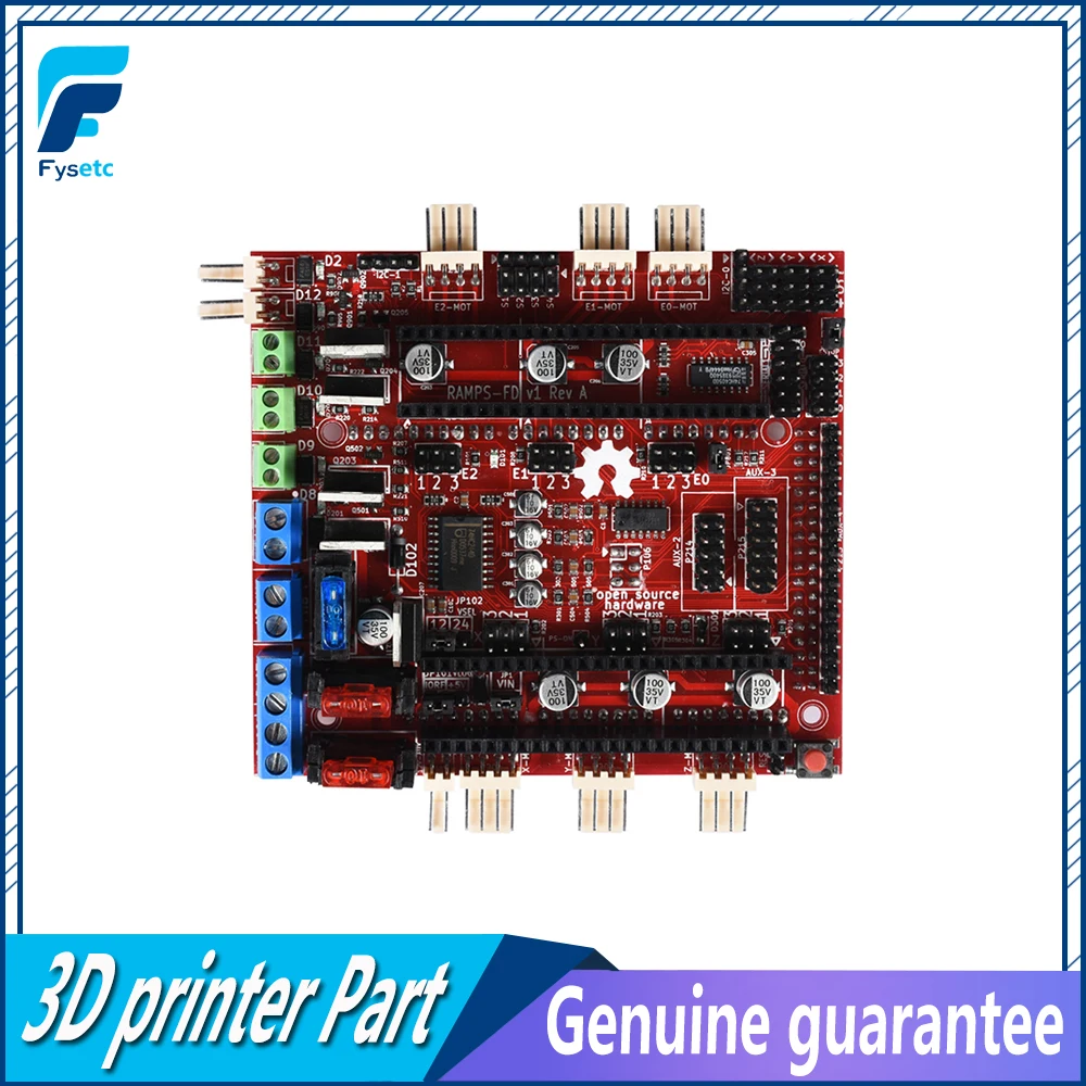

RAMPS-FD Shield Ramps 1.4 Control Board 32bit Cortex M3 ARM Improved Version For Arduino Due Ramps Motherboard 3D Printer