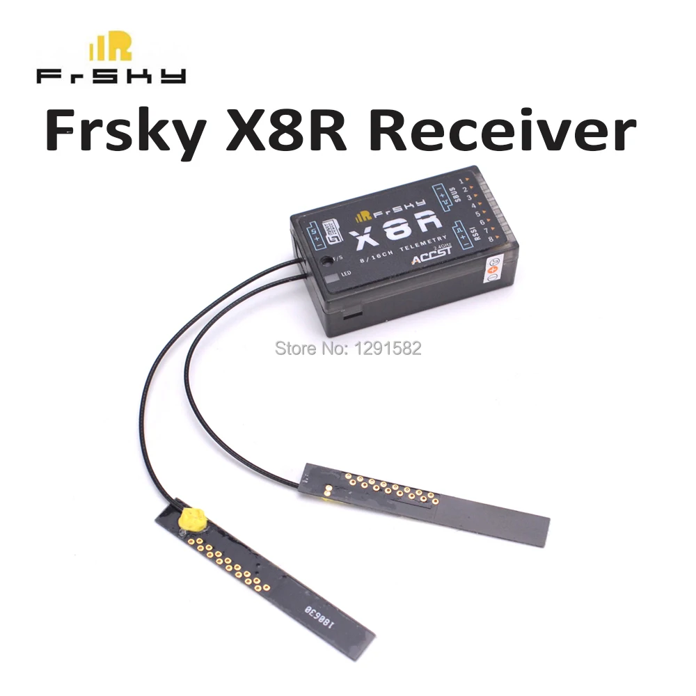 

FrSky ACCST X8R 8 / 16ch receiver for XJT Taranis X9D Plus Horus X12S SMARTPORT and SBUS function
