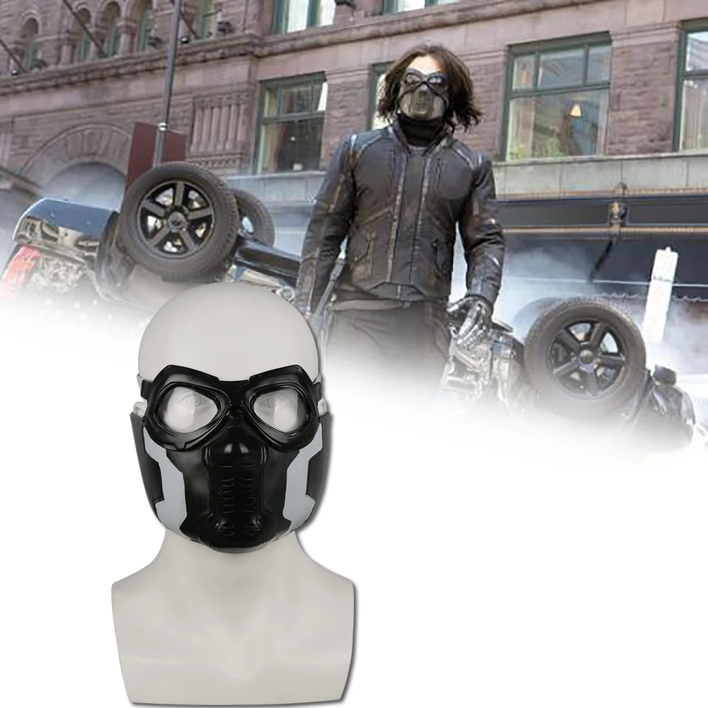 

The Avengers Captain America 3 the Winter Soldier Cosplay Puntelli Maschera di Halloween / Carnival Party Cosplay