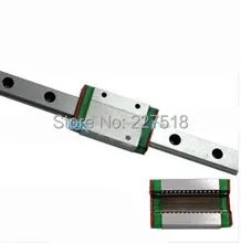 Miniature MGN15 300mm 15mm linear slide : 1pc MGN15 L-300mm + 2pcs MGN15C carriage for CNC X Y Z Axis 3d printer part