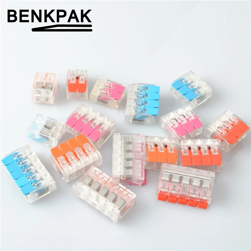 

Compact terminal block home lighting wire connector PCT-412 413 414 415