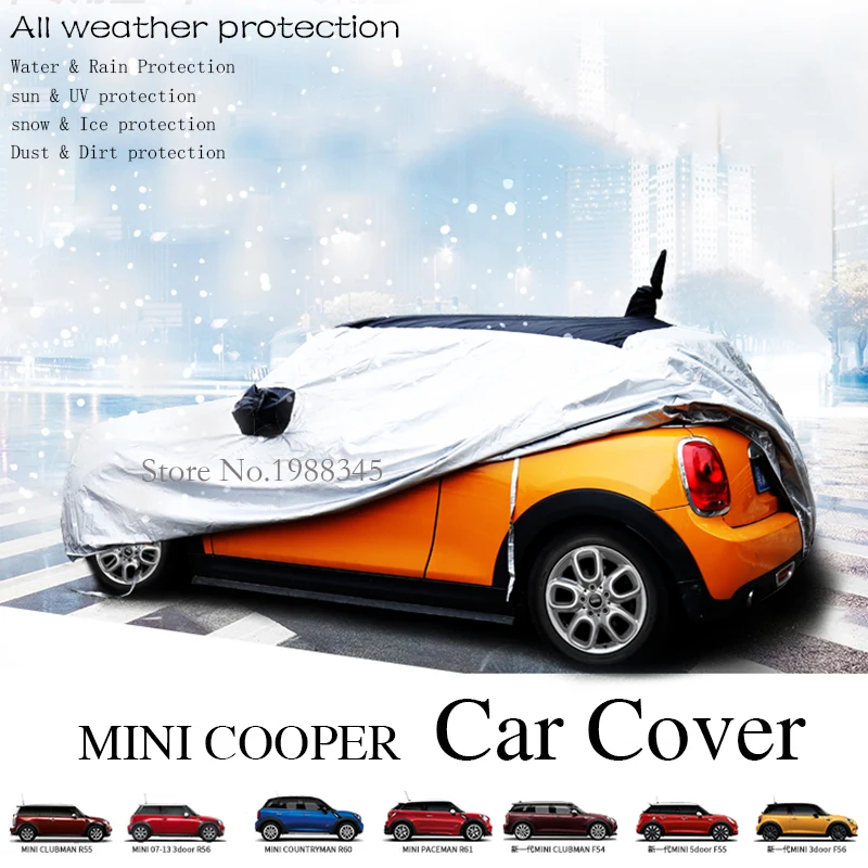 All Year Protection Indoor & Outdoor Full Breathable Car Cover to fit Mini Clubman 