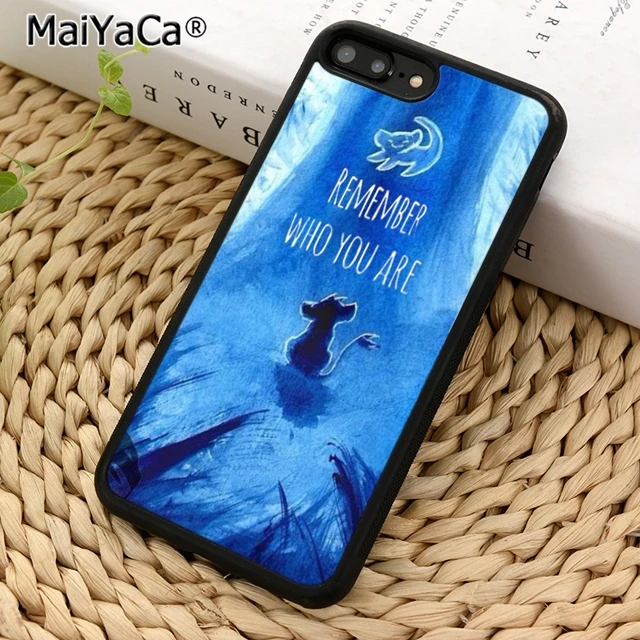 Чехол для телефона MaiYaCa Simba Lion King Quote iPhone 5 6 7 8 plus 11 pro X XR XS max Samsung S6 S7 edge S8 S9 S10 |