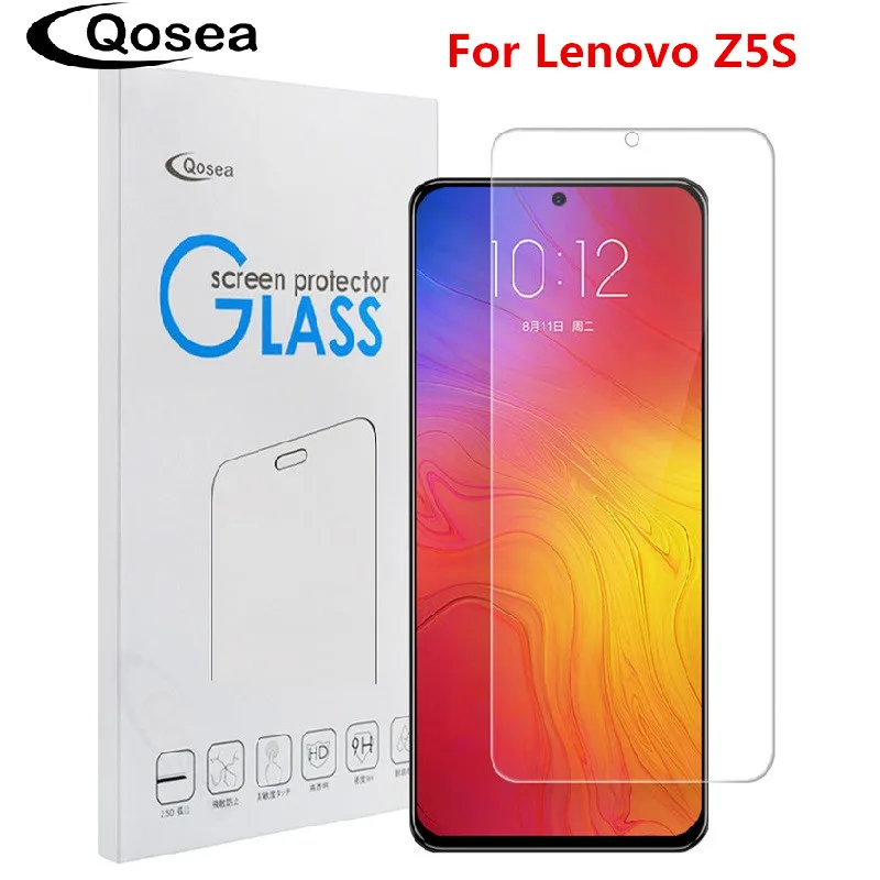 Qosea для lenovo Z5S Экран протектор ультра тонкий прозрачный с уровнем твердости 9 H
