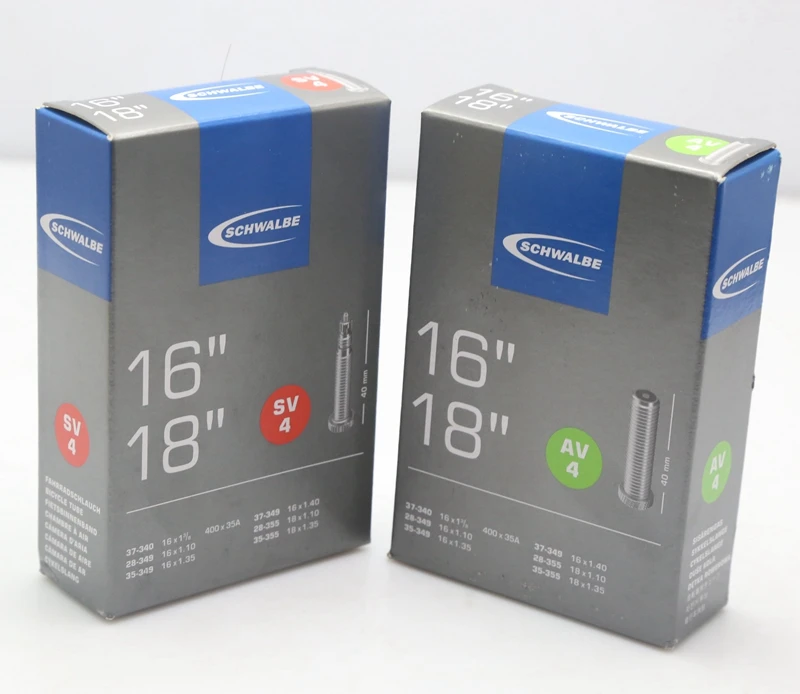 

Schwalbe 16" 18" Bike Inner Tube 16x1 3/8 -18x1 1/8 AV4/SV4