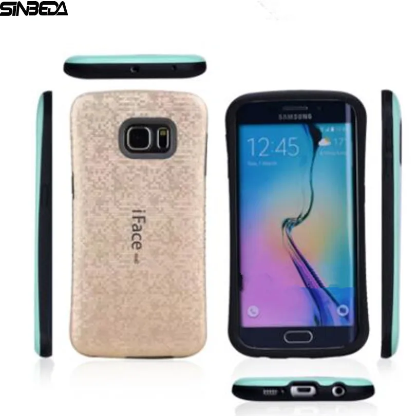 iFace Mosaic Case For Samsung Galaxy S7 Edge S8 S9 Plus Note 8 Cases PC+TPU Shockproof Bumper Back Cover Note8 S7edge Coque Capa |