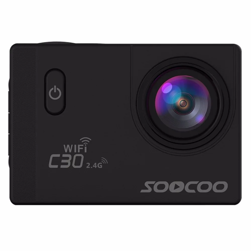 SOOCOO C30R 2' экран 170 градусов широкоугольная WiFi Спортивная экшн-камера видеокамера с водонепроницаемым корпусом чехол пульт дистанционного управления