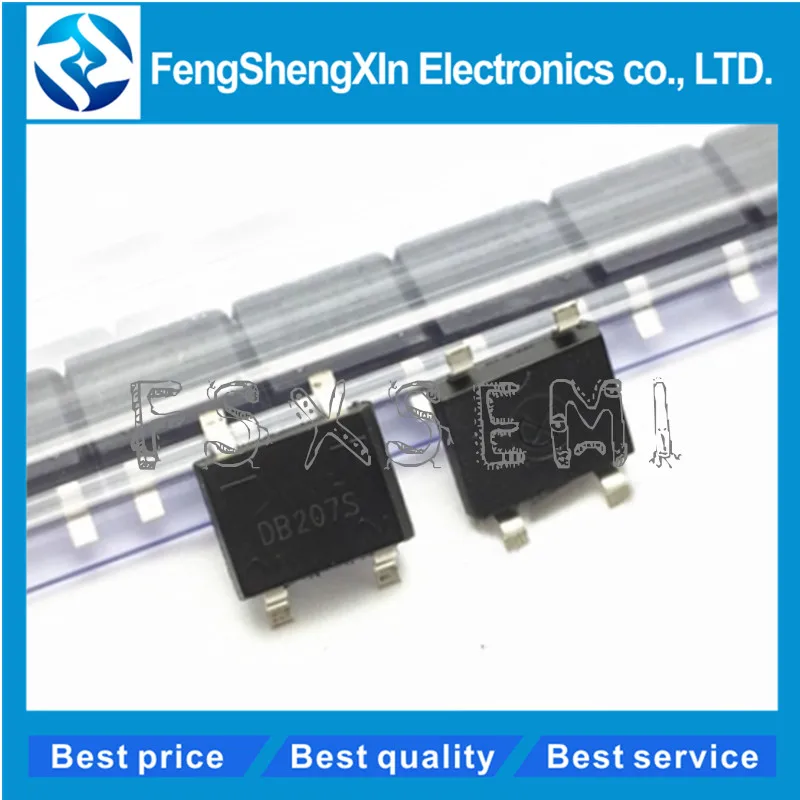 

20pcs/lot DB207S SOP-4 Bridge Rectifiers DB207 Rectifiers