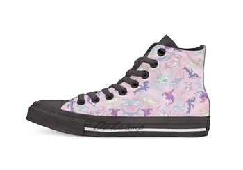 

Pretty Deadly Casual High Top Canvas shoes sneakers Light Walking Shoes