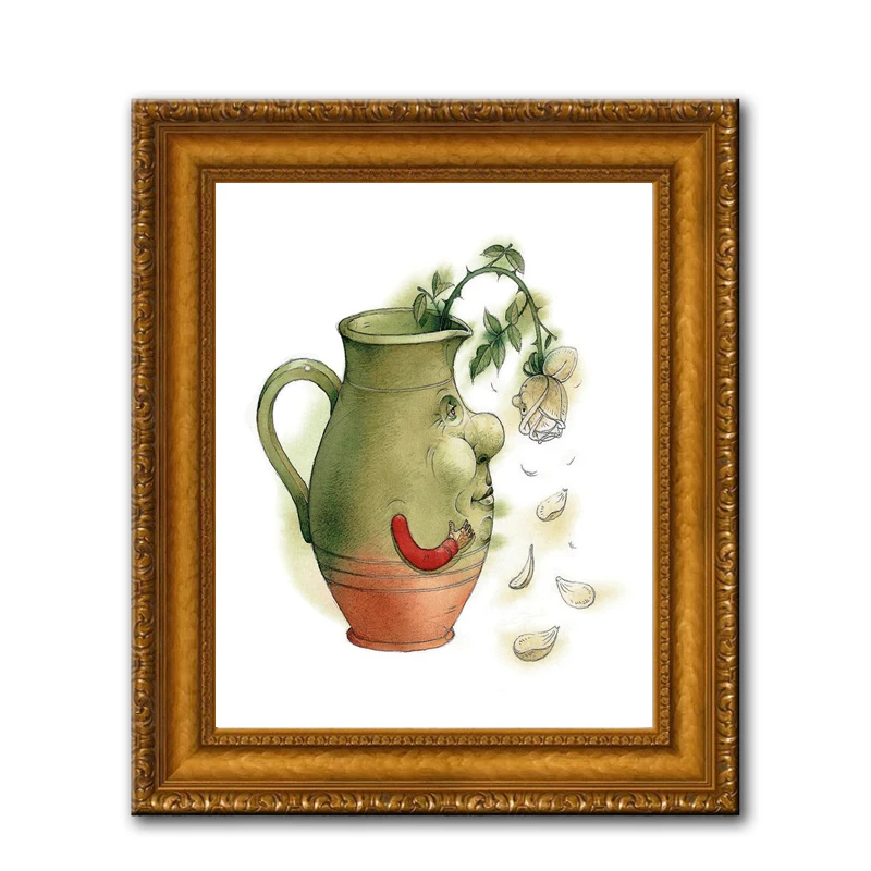 Kestutis-K-149-Jug And Rose Paintingb