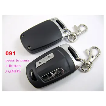 

Auto remote control retrofit 091 Model press to press remote control 4 button 315MHZ 10pcs/lot Free Shipping