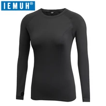 IEMUH/брендовые кальсоны; сезон осень-зима; теплая одежда для женщин; быстросохнущая Антибактериальная эластичная теплая термобелье для женщин; кальсоны