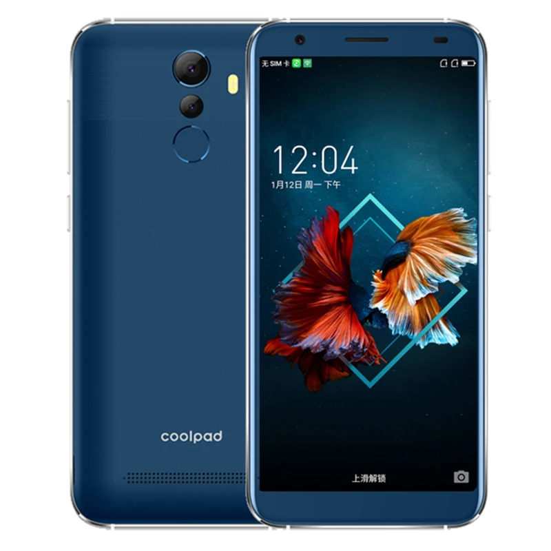 Coolpad N3D 1821 4G Celular смартфон SC9580K четырехъядерный 2 Гб 16 Гб 5,4" 18:9 Android 8,1 8 Мп 2500 мАч отпечаток пальца ID мобильный телефон