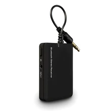 Portable Universal Mini 3.5mm Jack Altavoz Bluetooth Receptor de Música Estéreo Adaptador de Audio Para MP3 MP4 Auricular Altavoz Adaptador de Coche