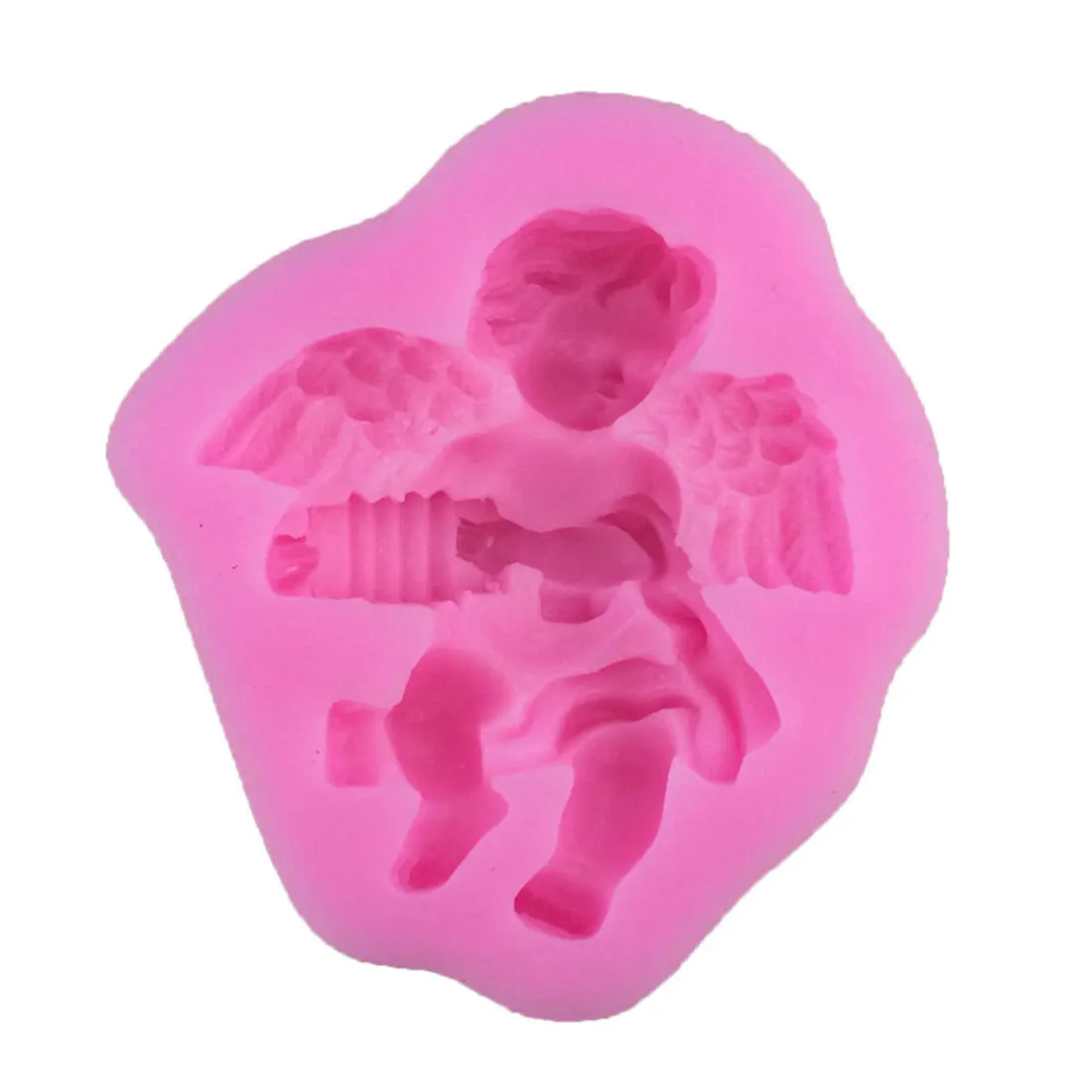Новейшая Форма Angel Boy 3D силиконовая форма для торта мыло свечи формы кухонной