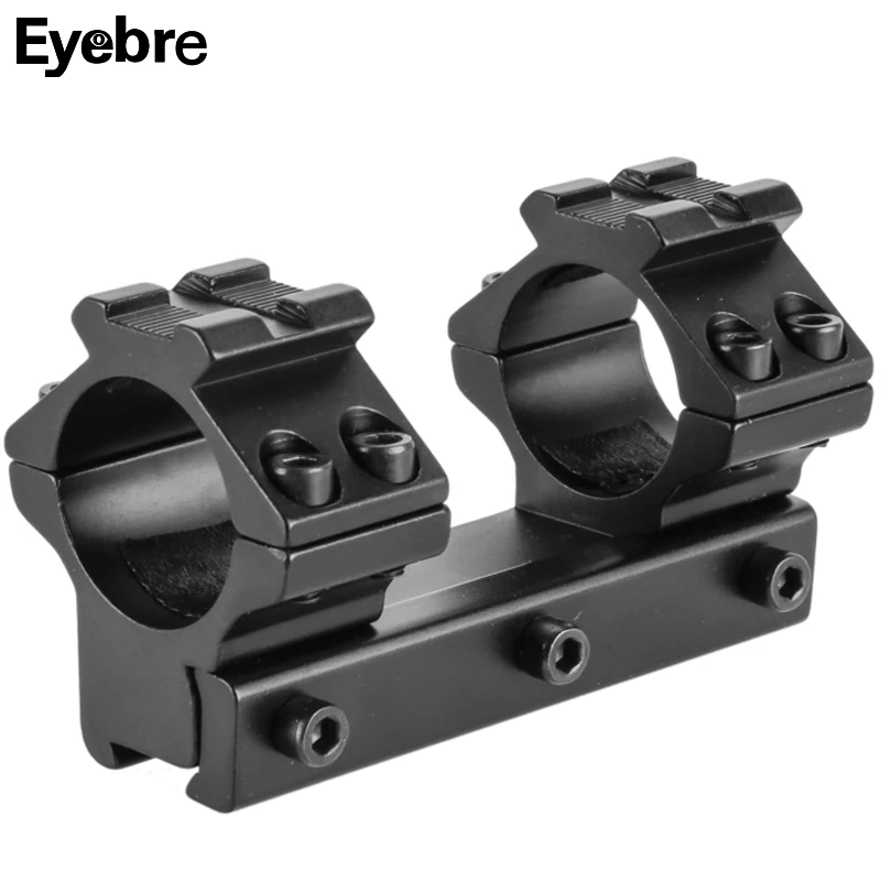 1pc Rifle Scope Mounts Low Weaver Rail 25.4mm Double Scope Mount Fit