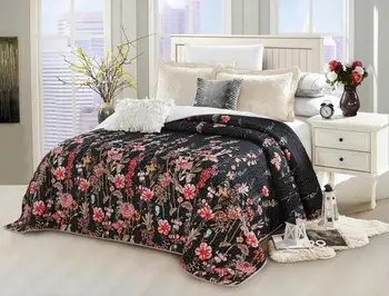 

1pc Home Sofa Bedding loverly classic American bedding printed fashion bedspread quilt coverlet