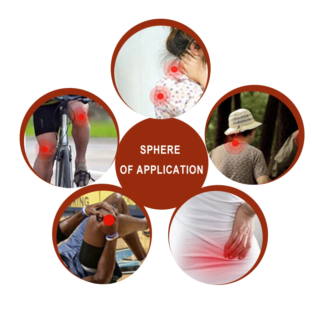 8/16/24pcs Sumifun Capsicum Plaster Hot Muscle Pain Back Pain Relieve Body Relaxation Plaster Joint Pain Killer K021