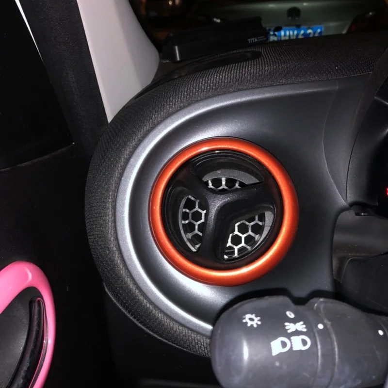 4 шт. ABS Автомобильная вентиляционная Крышка для выхода воздуха наклейки накладки