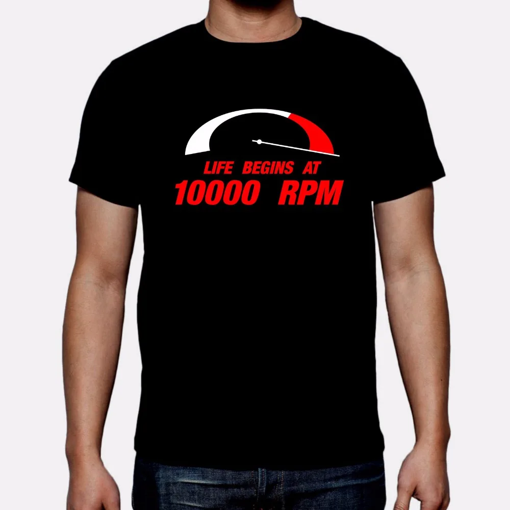 buy 2019 Creative Novelty Summer Cotton 10000 Rpm Custom Motorcycle Cool Funny Gift T Shirts Hoodies
