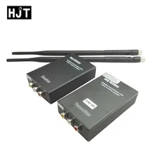 Audio and video transmission system 2.4 g 3W remote wireless video transmitter security monitoring transceiver