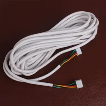 20M Video door phone line doorphone copper line 4 core copper line FREE SHIPPING