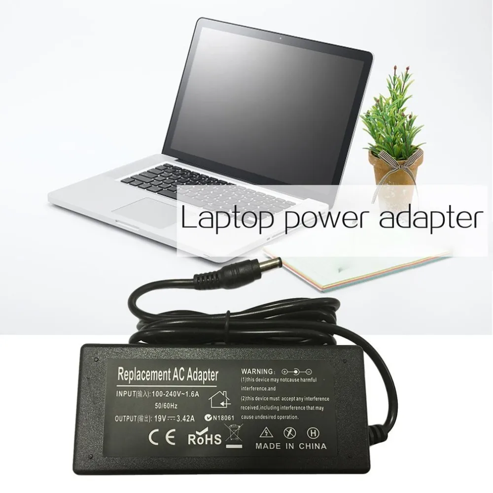 

Laptop Power Adapter Charger For TOSHIBA Satellite L500 L650 L670 L750D L850