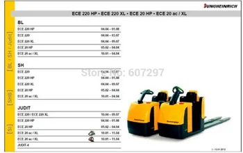 

2018 Jungheinrich Forklift Repair Information Jeti SH 4.34 with expire patch