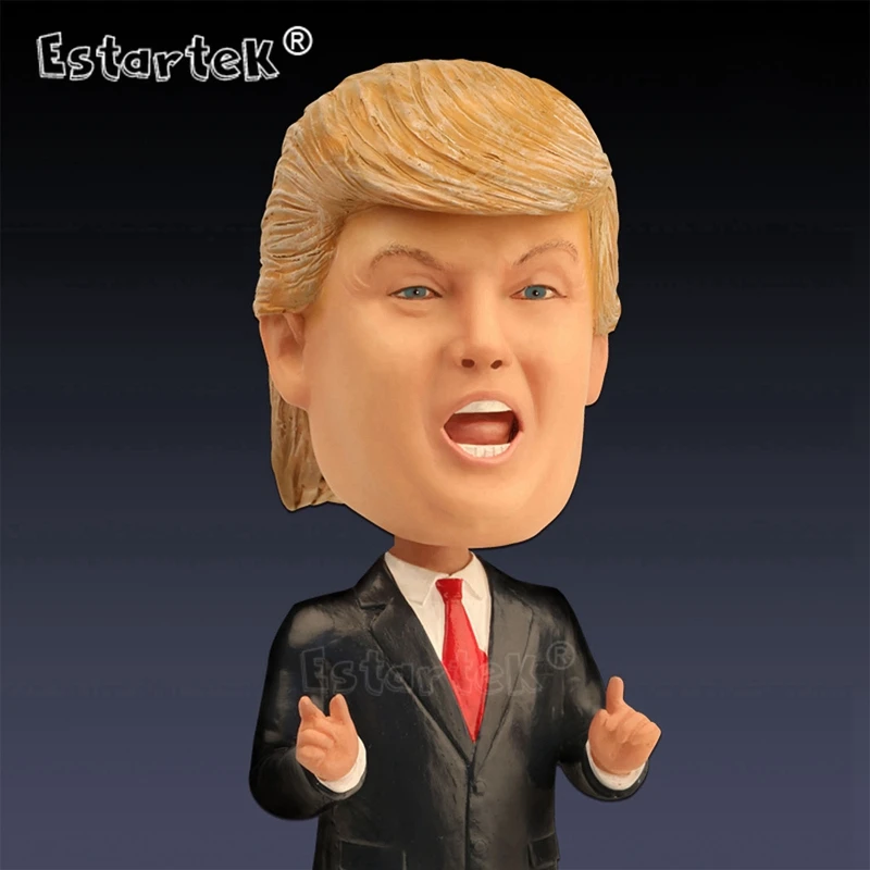 Estartek под заказ полимерный поплавок голова президент сша дональд джон трамп