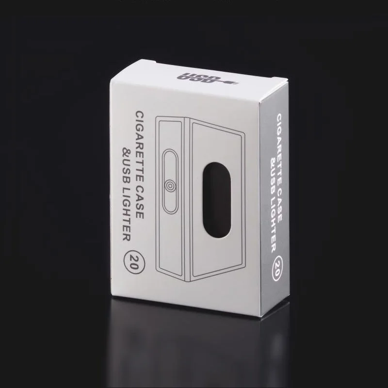 1 шт. Премиум Автоматический алюминиевый сплав сигареты коробка диспенсер портсигар чехол сигареты курительная трубка 20 шт. держатель коробка