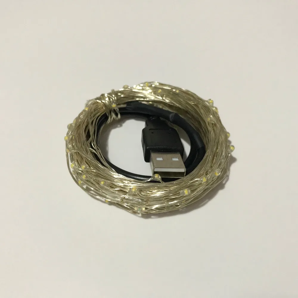 

Led flash light small string tree light USB modem connection charger