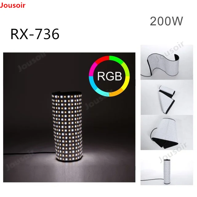 Falcon-Eyes-RGB-Photo-Light-Portable-LED-Photo-Light-Flexible-LED-Photo-Light-RX-736-CD50