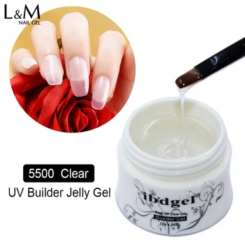 

12 pc ibdgel 15g Colorful Jelly soak off nail polish gel UV builder nail art gel for extend nails