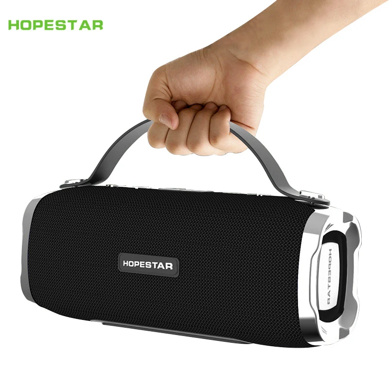 HOPESTAR H24 10 Вт Parlante Bluetooth динамик беспроводной сабвуфер колонки домашний кинотеатр звуковая система влагозащищенный динамик