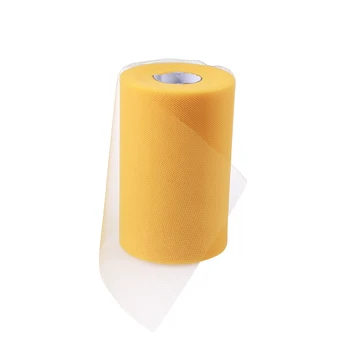 

Wedding Gauze Roll Tulle Rolls 15cm X 100 Yards Special Color for Wedding Table Runner Chair Sash Bow Tutu Skirt Sewing