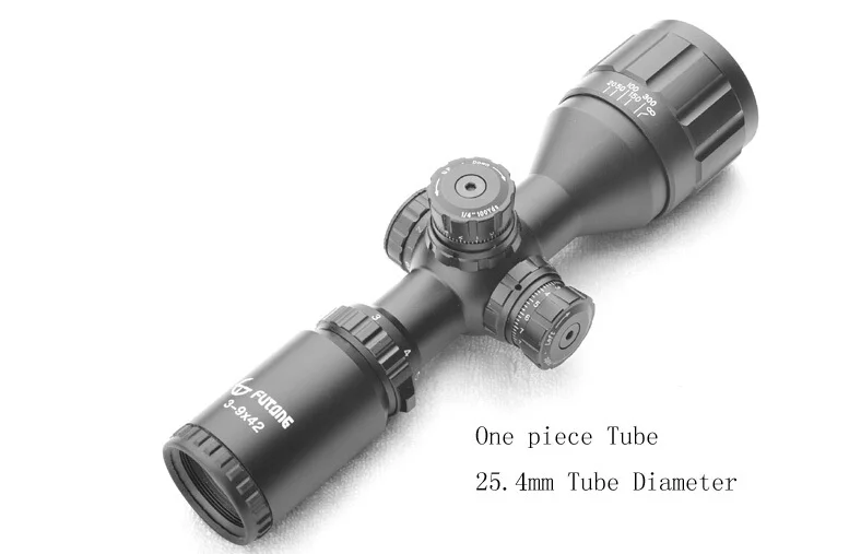 Rifle Scope 3 9x42AOE Dials W/Locking/Resetting Capabilities Long Eye Relief Compact Riflescope