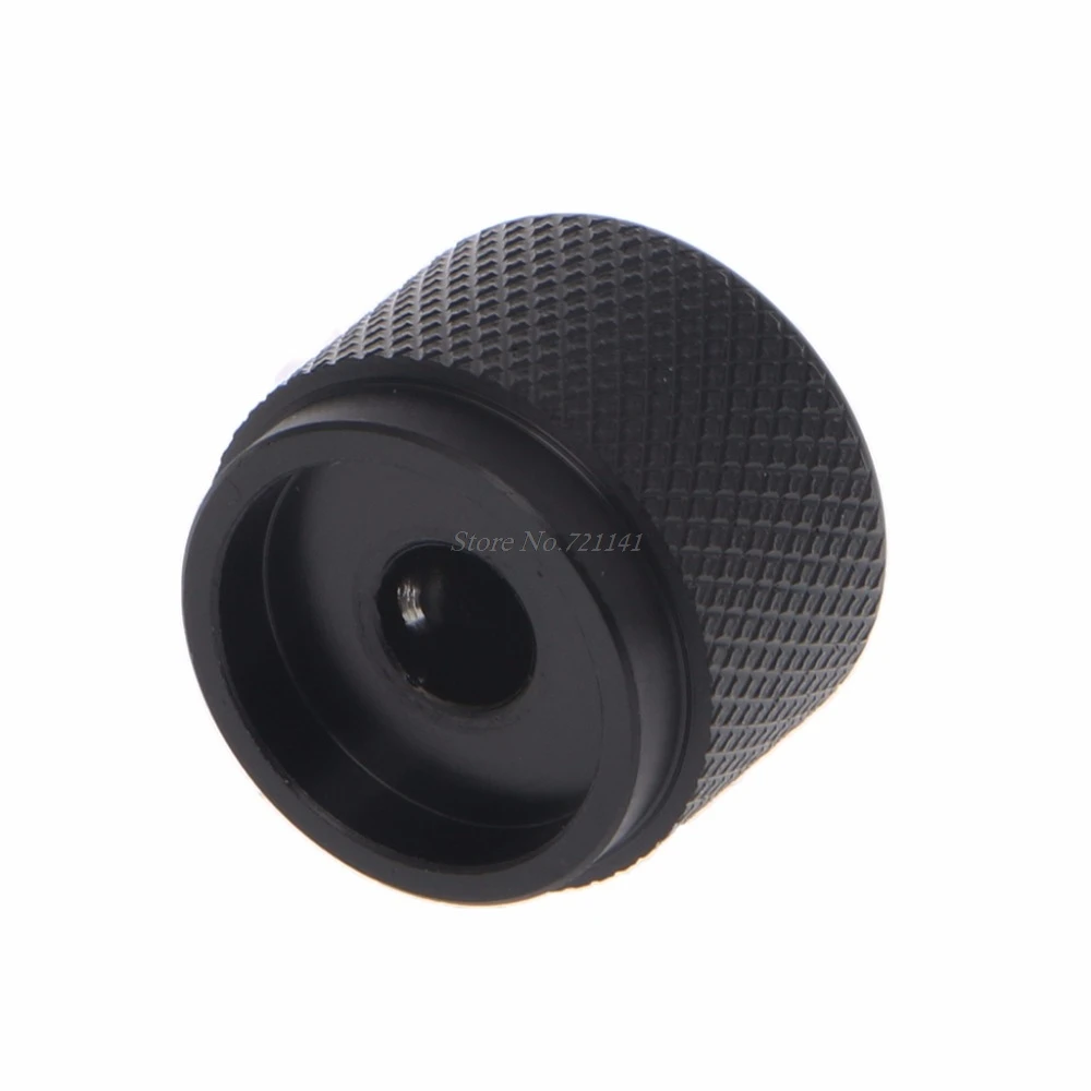 0.24" Dia Black Aluminum Rotary Control Potentiometer Knob 20mm x 16mm LW Potentiometer Knob potentiometer knobs rotary potentiometer