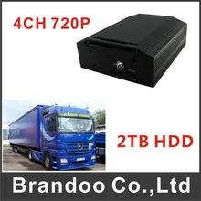 4ch HDD 720P H.264 Car dvr Mobile dvr For School Bus