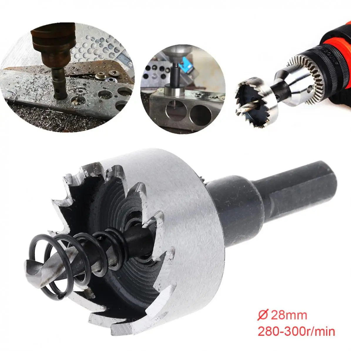 Wood Drilling Bit Cutting Thorn Design 45Mm Drill Bit Length 25Mm Drill Hole Drill Bit Set 28Mm Shank Length 4Pcs for Diy Woodworking for Industry Wood Drilling Bit Cutting Thorn Design 45Mm Drill Bit Length 25Mm Drill Hole Drill Bit Set 28Mm Shank Length 4Pcs for Diy Woodworking for Industry