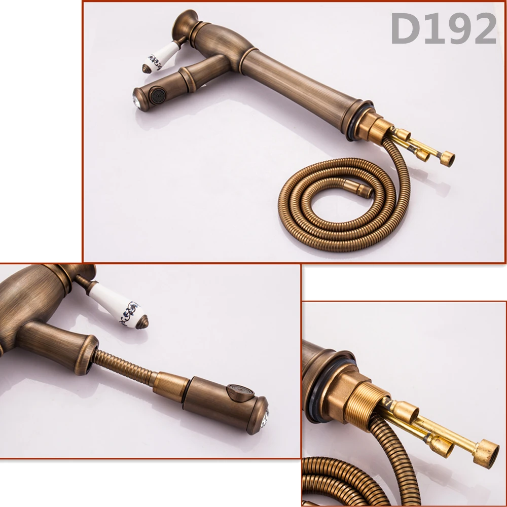 Basin Faucet Single Handle Pull Out Kitchen Tap Single Hole Handle Swivel 360 Degree Water Mixer Tap Mixer Tap Torneiras Mci7