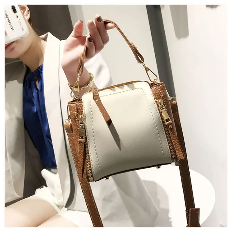 Women Handbag String Bucket Composite Bag Female Fashion Crossbody Shoulder Bag Ladies Tassel Messenger Bag Travel Tote SS7379 (7)