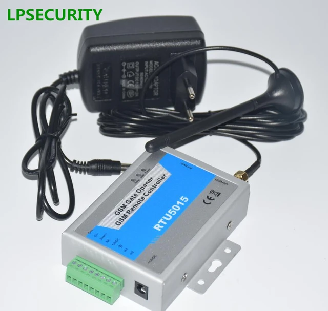 LPSECURITY 999 users GSM Gate Garage shutter Door Opener Operator with SMS Remote Control 900/1800MHz 1 Output/2 Inputs 3